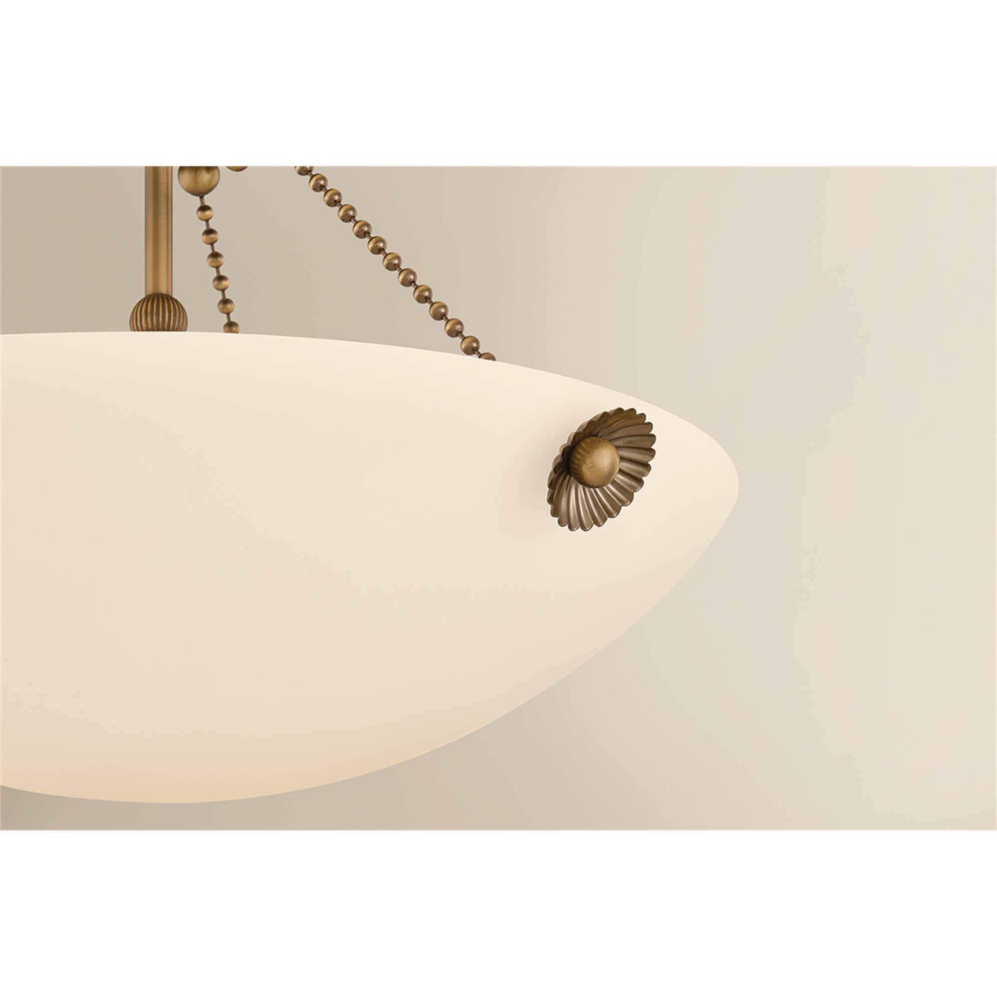 Vivienne 15 Inch Semi Flush Mount,